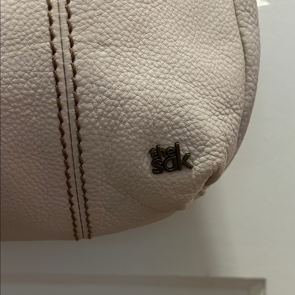 The Sak Deena Flap Elegant Cream Leather Crossbody - Picture 2 of 16